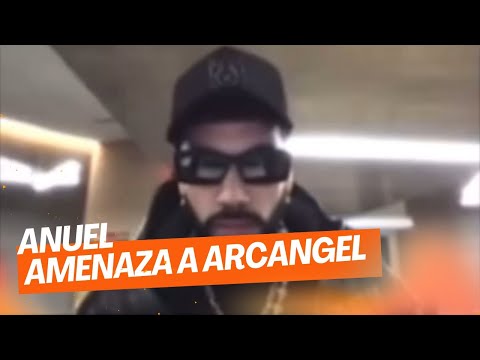 ANUEL AA AMENAZA CON PEGAR A ARCANGEL Y ARCANGEL RESPONDE #anuelaa #arcangel