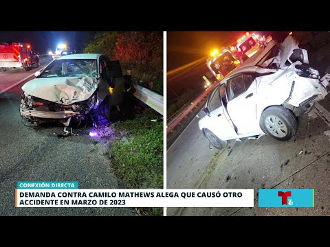 Demandan a Melvin Camilo Mathews por otro accidente en 2023