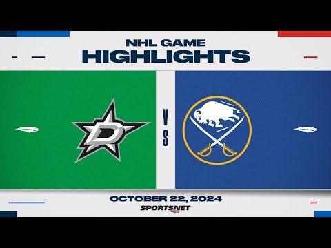 NHL Highlights | Stars vs. Sabres - October 22, 2024