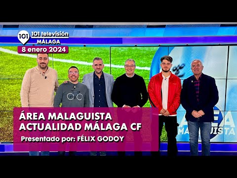 ÁREA MALAGUISTA, | Francisco Salado, Diputación Málaga y Dani Lorenzo jugador Málaga CF | 8 enero