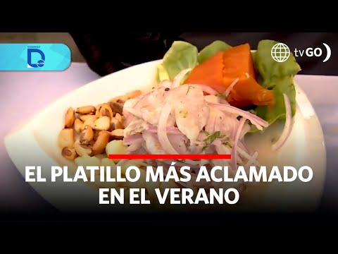 Ceviche playero, el platillo más solicitado en los balnearios  | Domingo al Día | Perú