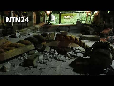 Terremoto de magnitud 7,6 provoca alerta de tsunami en Japón