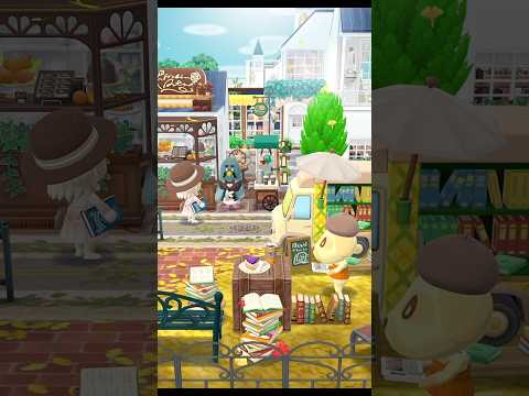 【ポケ森】秋のキャンプ場【キャンプ場レイアウト】#acpc #ポケ森コンプリート #animalcrossing #Pocketcamp #shorts