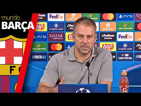 Rueda de prensa de Hansi Flick - traducción al ESPAÑOL | Mónaco 2-1 FC Barcelona | Champions League