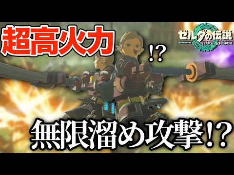 両手剣の溜め攻撃を無限に繰り返してみたら革命すぎた...！？【ゼルダの伝説 ティアーズ オブ ザ キングダム】