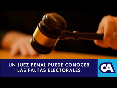 Un Juez Penal puede decretar la suspensión de un partido político