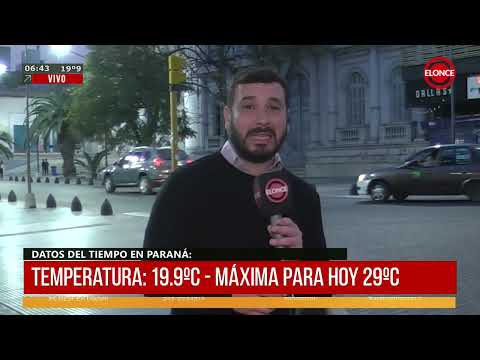 Datos del tiempo conDamián Malatesta - 19/09/24