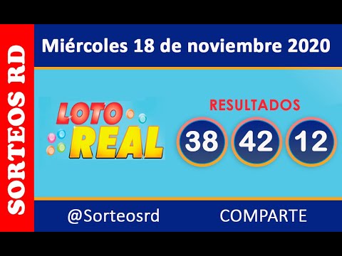 Loteria Real en VIVO / Miércoles 18 de noviembre 2020
