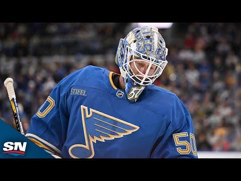 St. Louis Blues’ Jordan Binnington Turns Near Blunder Into Miraculous Save