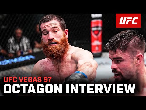 Yanal Ashmouz Octagon Interview | UFC Vegas 97