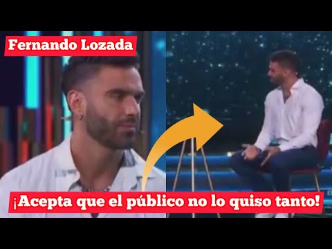 ¡Fernando Lozada acepta que el público no lo quiso tanto! #lcdlf4 #telemundorealities