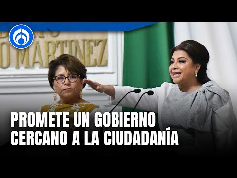 Clara Brugada ya es jefa de Gobierno de la CDMX; así fue la toma de protesta