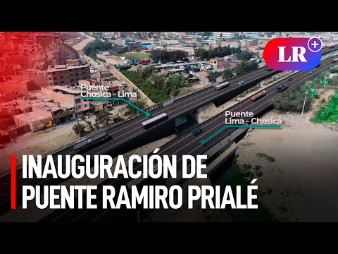 Municipalidad de Lima inaugurará puente Ramiro Prialé