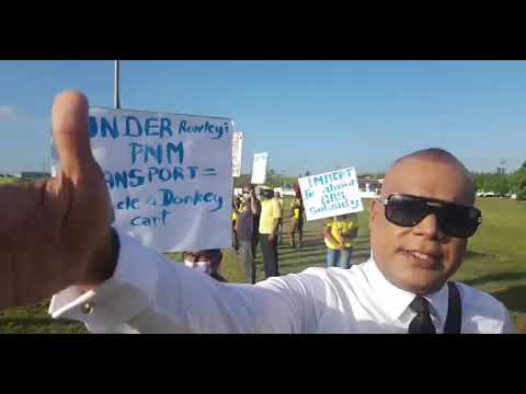 IAN ALLEYNE IS LIVE AT ONE OF MANY PROTESTS ACTION ACROSS THE COUNTRY (PREYSAL FLOVER)