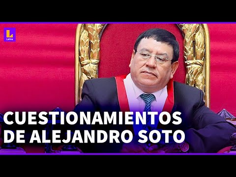 Cuestionamientos de Alejandro Soto: Se pone en juego la legalidad de su postulación al Congreso