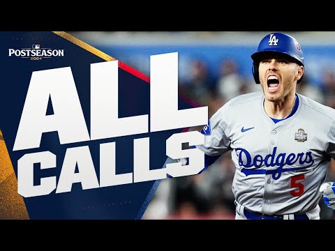 ALL THE CALLS for Freddie Freemans FIFTH straight World Series game with a homer! (Game 3)