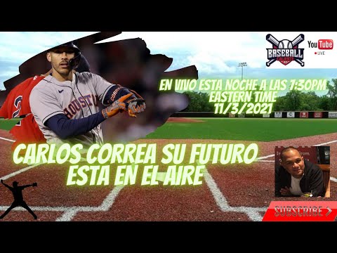 Carlos Correa su futuro con los Astros de Houston esta en el aire!