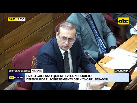 A Ultranza: Erico Galeano quiere evitar su juicio y pide sobreseimiento definitivo