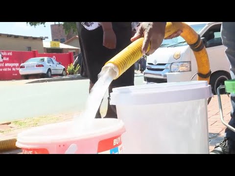 Taps run dry across South Africa's largest city in an unprecedented water crisis