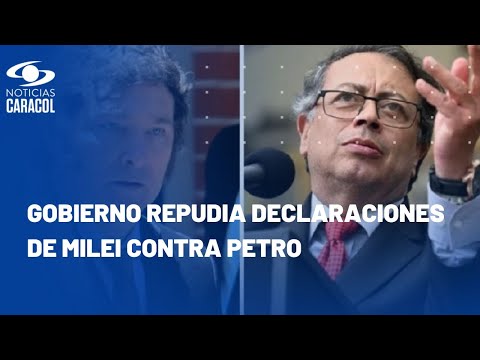 Colombia ordena expulsión de diplomáticos de Argentina tras fuertes palabras de Milei contra Petro