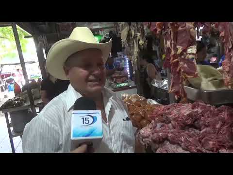 Precio de las carnes que se comercializan en el mercado municipal de Santa Rosa de Lima, La Unión.
