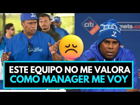 JOSE OFFERMAN QUEDA FUERA DEL EQUIPO DE LOS TIGRES DEL LICEY? MIREN PORQUE