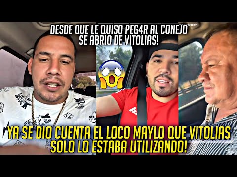 EL LOCO MAYLO SE DIO CUENTA QUE VITOLIAS SOLO LO UTILIZABA Y TANTO QUE LO DEFENDÍA DE LOS TOYS