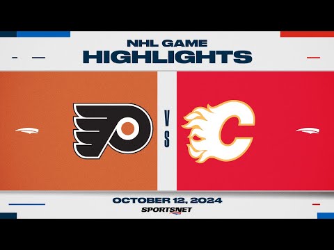 NHL Highlights | Flyers vs. Flames - October 12, 2024