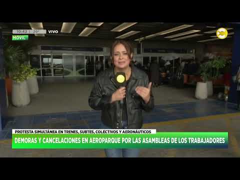 Demoras y cancelaciones en Aeroparque por asambleas de trabajadores ?HNT con Nacho Goano? 06-05-24