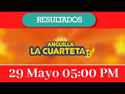 Resultados de la Lotería Anguila Cuarteta 05:00 PM de hoy 29 de Mayo del 2020