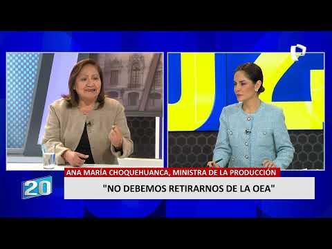 Ana María Choquehuanca: Tenemos un debilitamiento institucional terrible en el país
