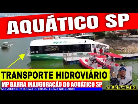AQUÁTICO SP - MP BARRA INALGURAÇÃO DO NOVO TRANSPORTE PÚBLICO DE SÃO PAULO