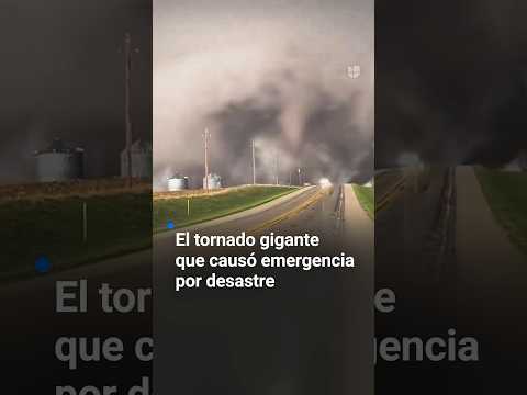 Tornado gigante causa emergencia por desastre ?