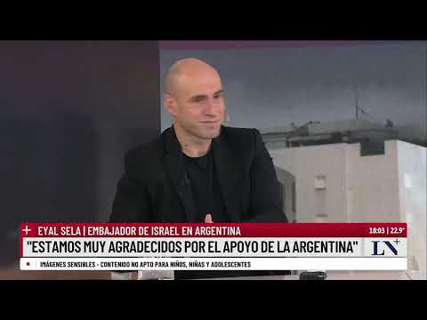 Eyal Sela, embajador de Israel en Argentina: Estamos muy agradecidos por el apoyo