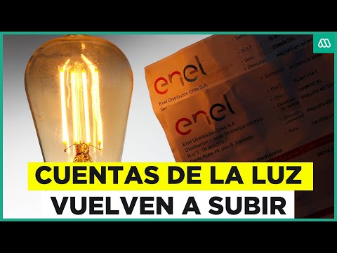 Alzas de hasta 33%: Nuevo aumento en las cuentas de la luz