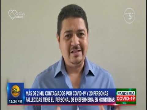 40 médicos y 20 enfermeros hondureños han muerto por covid-19