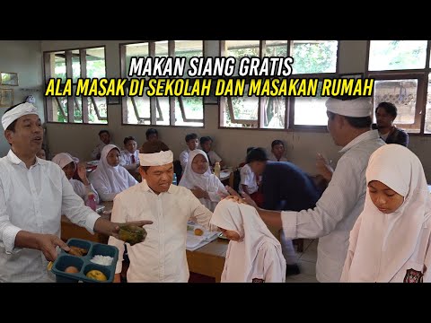 MAKAN SIANG GRATIS - ALA MASAK DI SEKOLAH DAN GAYA MASAKAN IBU DI RUMAH