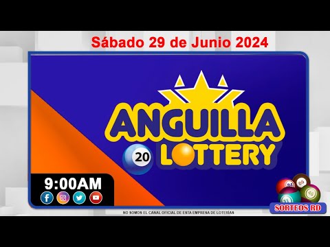 Anguilla Lottery en VIVO  | Sábado  29  de junio del 2024 - 9:00 AM #loteriasdominicanas