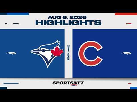 MLB 하이라이트 | 토론토 블루제이스 vs 시카고 컵스 - Aug 6, 2026