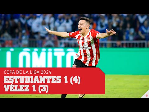 Estudiantes (4) 1-1 (3) Vélez | Copa de la Liga 2024 - Final