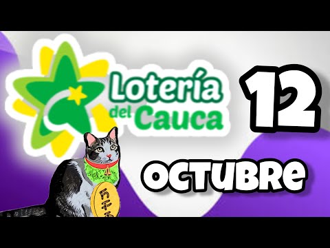 Resultado LOTERIA DEL CAUCA Sabado 12 de Octubre de 2024