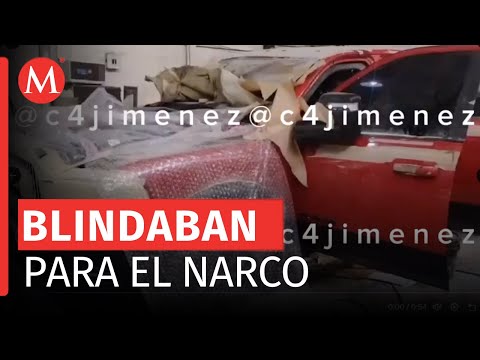 Desmantelan taller clandestino de autos monstruo para el narco en la Gustavo A. Madero