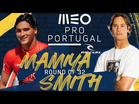 Surfing🌅🌊 Barron Mamiya vs Jordy Smith MEO Pro Portugal - Round of 32 Heat Replay