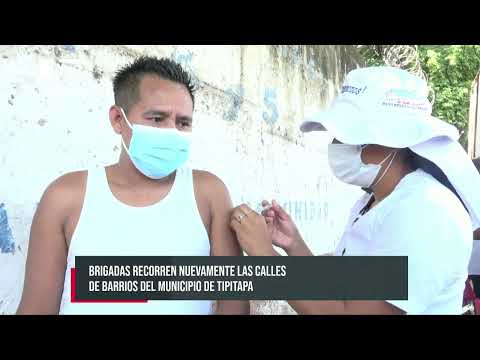 Avanza a paso firme jornada de vacunación en Tipitapa - Nicaragua
