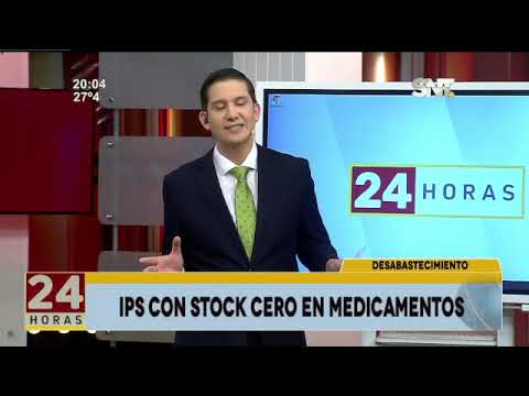 IPS con stock cero en medicamentos