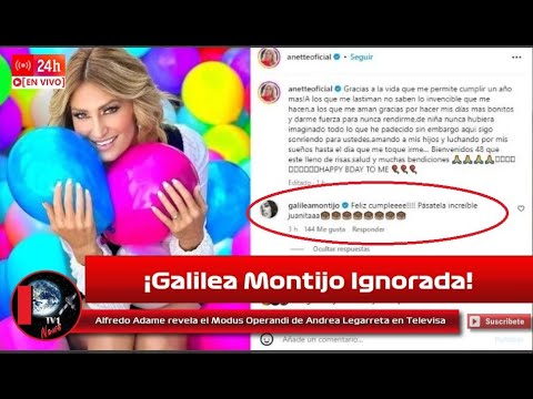 ¿Esta enojada? Desplante de Anette Cuburu a Galilea Montijo tras felicitarla por su cumpleaños