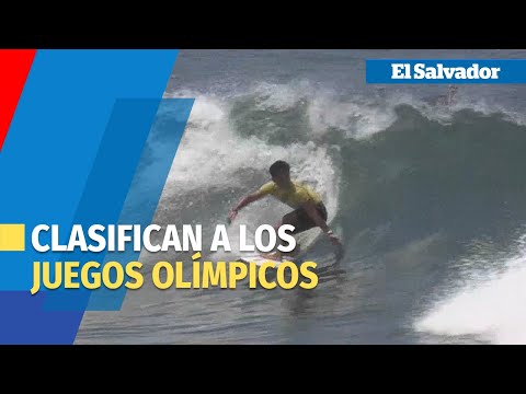 Surfistas de Perú, Chile y Costa Rica sellan en El Salvador su viaje a Tokio