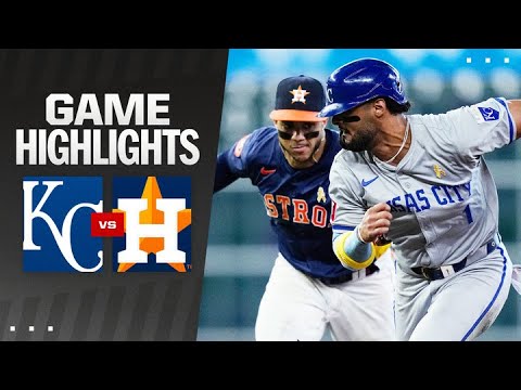 Royals vs. Astros Game Highlights (9/1/24) | MLB Highlights