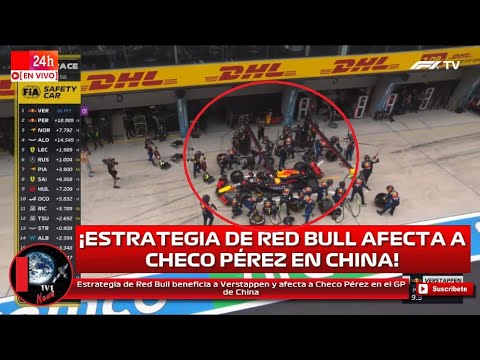 Estrategia de Red Bull beneficia a Verstappen y afecta a Checo Pérez en el GP de China