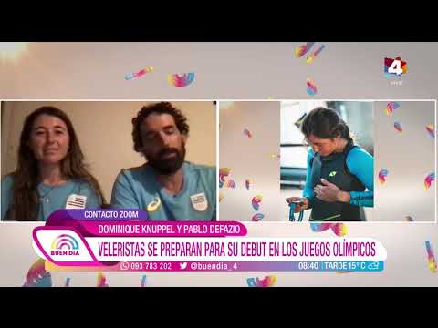 Buen Día - Veleristas uruguayos en los Juegos Olímpicos de Tokio